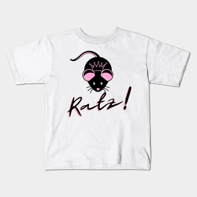 ratz pink meme shirts design for your gift Kids T-Shirt by PJ SHIRT STYLES